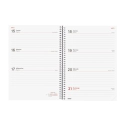 AGENDA YEAR E10 155X212  SV 2027 ROJO