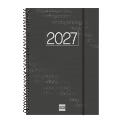 AGENDA YEAR E11 165x242 SV VERTICAL 2027 NEGRO