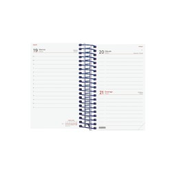 AGENDA YEAR E3 1DP 79x127 2027 AZUL