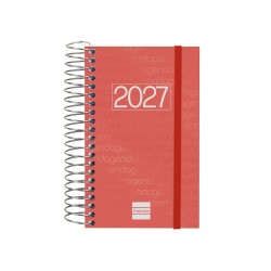 AGENDA YEAR E3 1DP 79x127 2027 ROJO