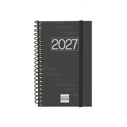 AGENDA YEAR E3 79X127 SV 2027 NEGRO