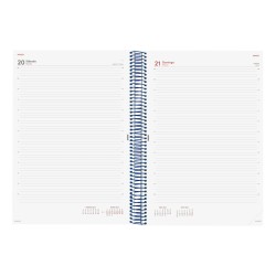 AGENDA YEAR E40 210X297 1DP 2027 AZUL