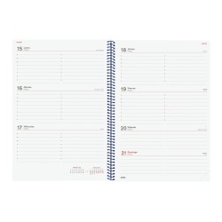 AGENDA YEAR E40 210X297 SV HORIZ. 2027 AZUL
