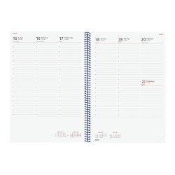 AGENDA YEAR E40 210X297 SV VERT.  2027 AZUL