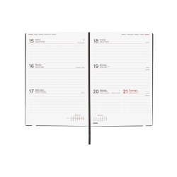 AGENDA MARA Y10 140X204 SV HORIZ. 2027 NEGRO