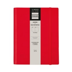AGENDA DUOBAND E10 155X212  1DP 2027 ROJO