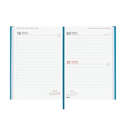 AGENDA MILANO Y10 140X204 1DP 2027 AZUL CYAN