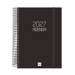 AGENDA OPAQUE E10 155x212 1DP 2027 NEGRO