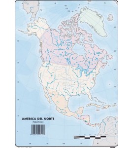 Mapas America del Norte Politico