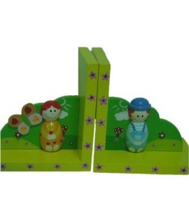 SUJETALIBROS MADERA BOSQUE