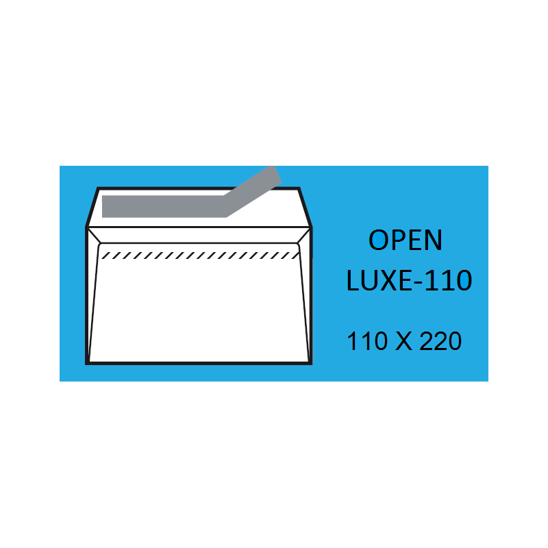 SOBRES 110X220 OPEN LUX-110 C/500
