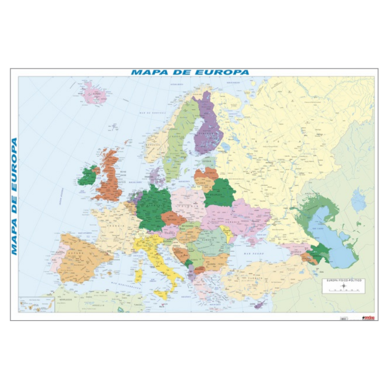 Pósters educativo Europa